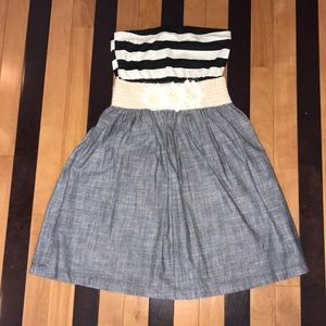 Metropark strapless sundress